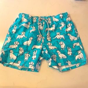 MC2 Saint Barth Mens Gustavia Happy Dog Swim Shorts